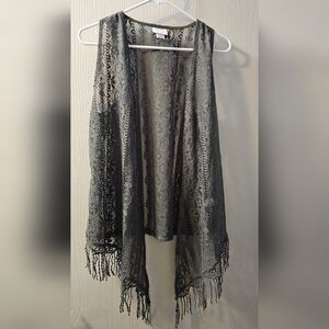 Olive Vest From Bella Du Jour, Sz M